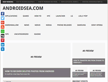 Tablet Screenshot of androidsea.com